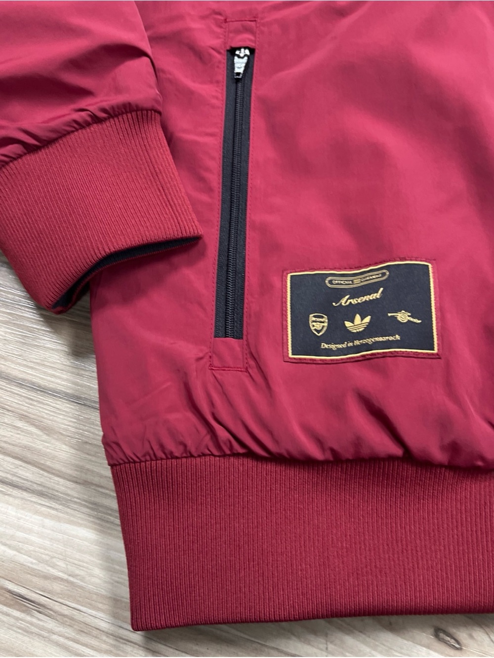 Adidas Originals Arsenal Terrace Icons Padded Reversible Jacket Men Medium $150 - Picture 2 of 12